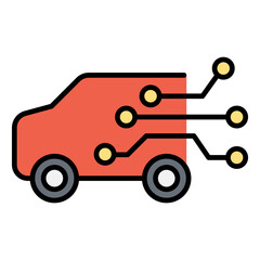 Smart car icon