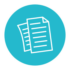 Document icon vector image. Can be used for Business Meeting.