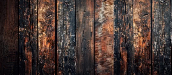A wooden panel featuring a wood background texture with copy space image. © Gular