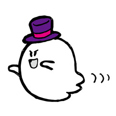 ハロウィンの可愛いおばけ05