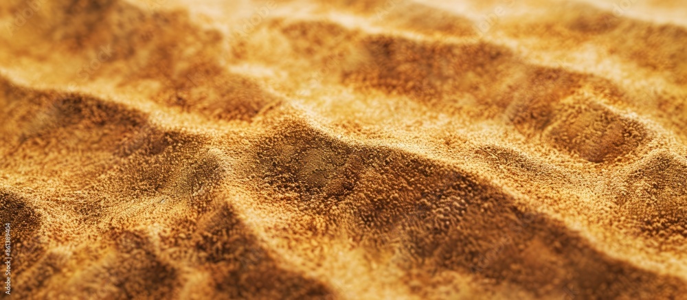 Aufkleber texture of sand with a copy space image.