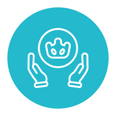 Animal Rights icon vector image. Can be used for Social Justice.