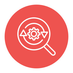 Test Coverage icon vector image. Can be used for Software Testing.