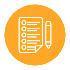 Fototapeta premium Test Data icon vector image. Can be used for Software Testing.