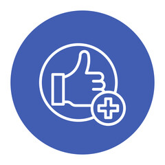 Positive Reinforcement icon vector image. Can be used for ADHD.