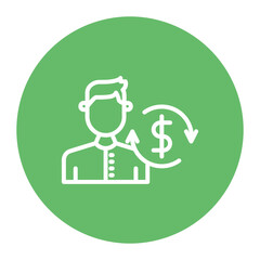 Trustee icon vector image. Can be used for Inheritance.