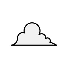 Fototapeta premium Cloud icon