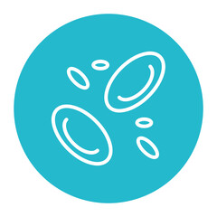 Obraz premium Hemoglobin icon vector image. Can be used for Medical Tests.