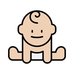Obraz premium Baby icon