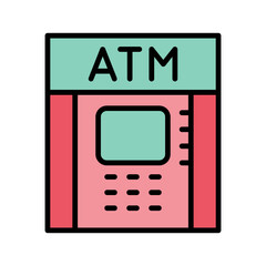 ATM machine icon