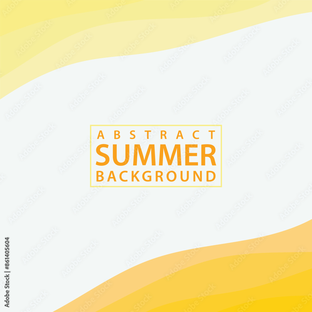 Poster abstract background design with summer color theme, with wavy patterns,abstract summer wave backgrou