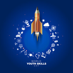 World youth skills day theme Youth Skills for Peace and Development.