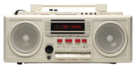 Obraz premium PNG Boombox Radio radio electronics boombox.