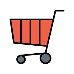 Shopping online icon