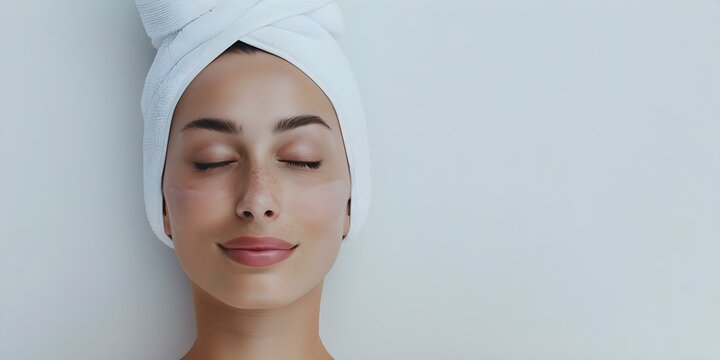 Promotional photo showcasing benefits of routine facials for skin rejuvenation. Concept Skincare Benefits, Facial Treatments, Skin Rejuvenation, Promotional Photoshoot
