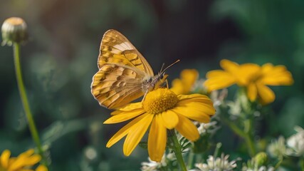 butterfly on flower