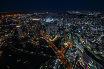 Fototapeta premium 都市夜景