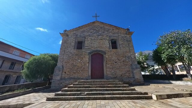 Stone Church (Nossa Senhora do Rosario) in Sao Thome das Letras, Minas Gerais, Brazil