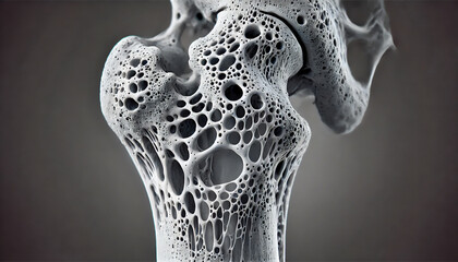 Generative AI Osteoporotic Hip Bone