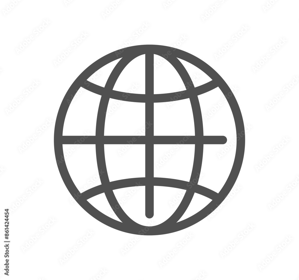 Poster search engine optimization related icon outline and linear vector.
