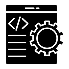 Design software glyph icon
