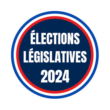 Symbole &eacute;lections l&eacute;gislatives 2024 en France