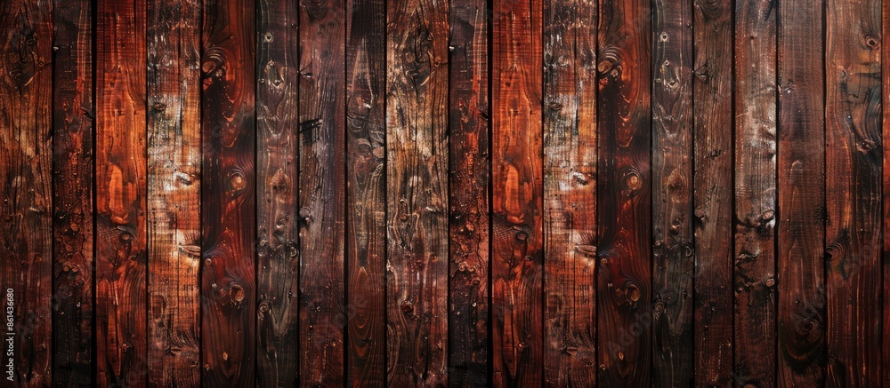 Poster background with a genuine wood texture for copy space image.