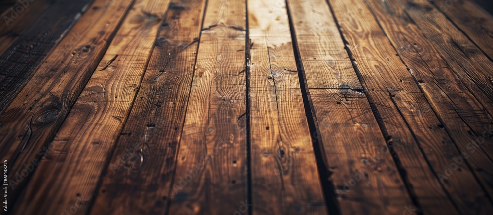 Aufkleber background with wooden texture providing ample copy space image.