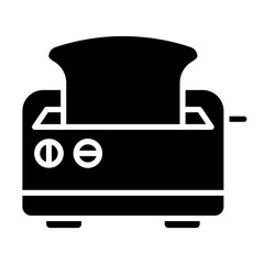 Toaster glyph icon