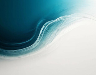 Blue and colorful waves on decorative background. Seamless composition with dynamic lines and colors. Quotes backdrop, presentation, sale banner.