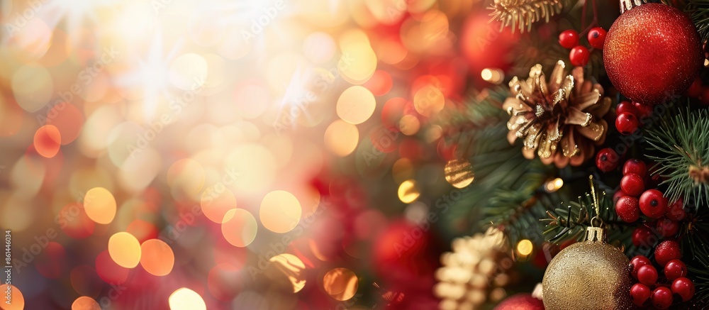 Poster Festive backdrop with copy space image.