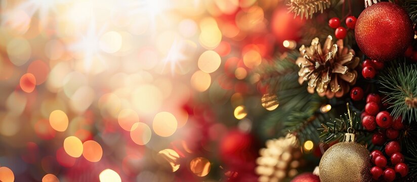 Festive backdrop with copy space image.