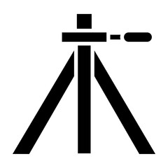 Tripod glyph icon