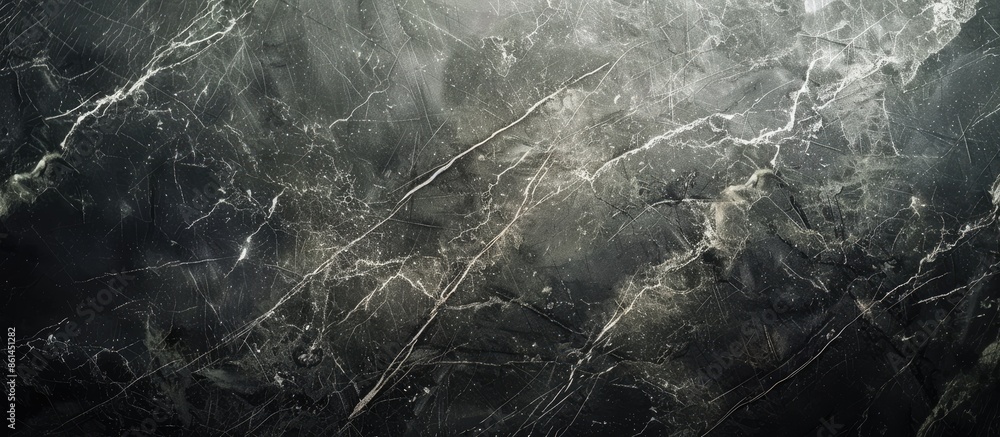 Aufkleber sleek tiled dark grey marble texture with copy space image available.