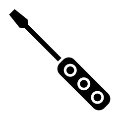 Screw driver glyph icon