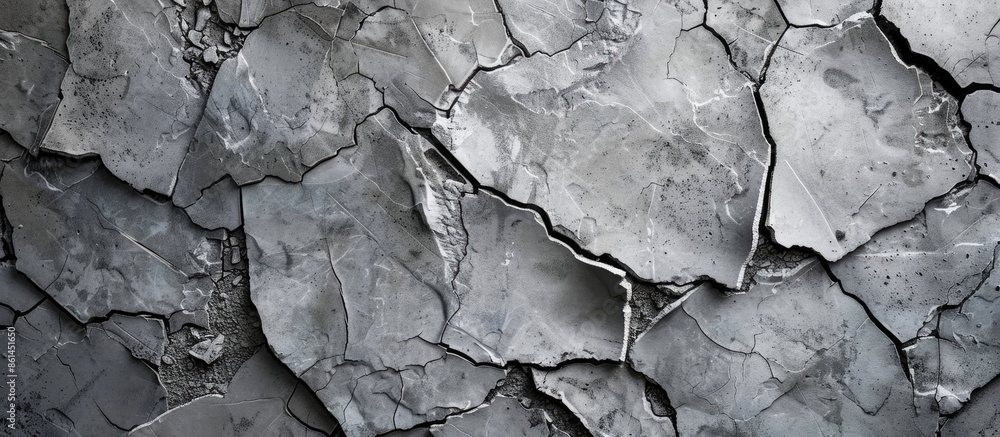 Aufkleber High-resolution top-view grey stone and concrete background pattern with ample copy space image.