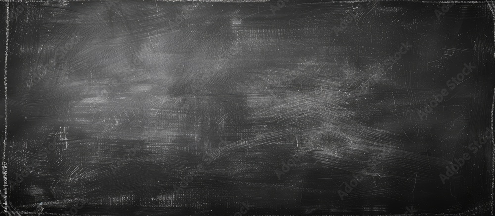 Poster chalkboard's dark texture with a blank area for your copy space image.