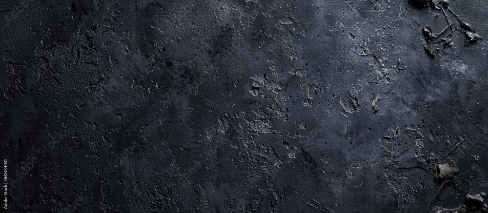 Poster black textured concrete grunge background with a gritty elegance is seen on the copy space image.