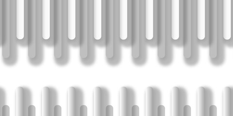 Modern and seamless stripe geometric line covered gray and white abstract background with space perfect for cover. Digital futuristic technology concept banner, poster, template, cover, technology bg.