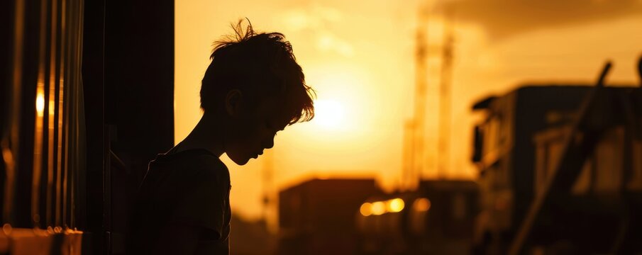 A young boy, with focus The scene conveys a sense of effort and commitment Epic, HD, no noise