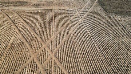 Unbestelltes Feld, Acker vor der Aussaat
