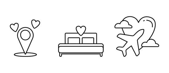 Honeymoon trip in cute style

