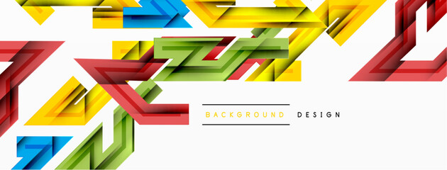 Dynamic lines geometric background. Vector Illustration For Wallpaper, Banner, Background, Card, Book Illustration, landing page