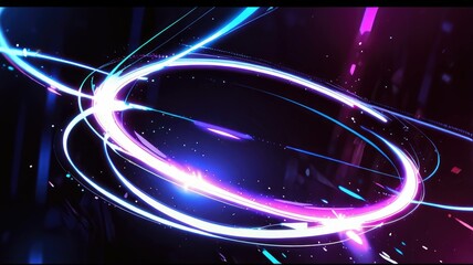 anime-themed abstract background