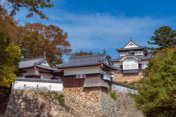 岡山 備中松山城 本丸の風景
