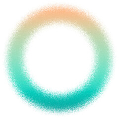 Grainy Noise Circle Gradient