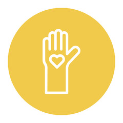 Obraz premium Social Activist icon vector image. Can be used for Urban Tribes.