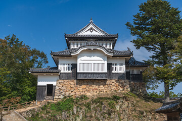 岡山 備中松山城 現存天守
