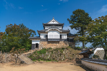 Fototapeta premium 岡山 備中松山城 現存天守