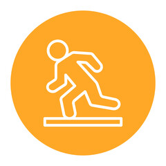 Marathon Elevation icon vector image. Can be used for Marathon.